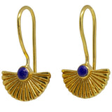 Art-Deco Fan Earrings