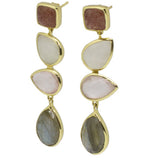 Teardrop gemstones