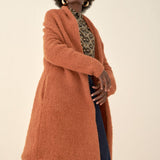 Abrazo Alpaca Coat in Cinnamon