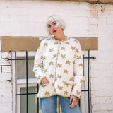 Star Cotton Cardigan
