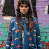 Aquarium Cotton Cardigan