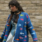 Aquarium Cotton Cardigan