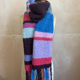 Colourblock Rib Scarf