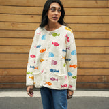 Aquarium Cotton Cardigan