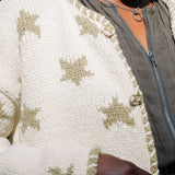 Star Cotton Cardigan