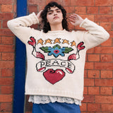 Peace Cotton Pullover