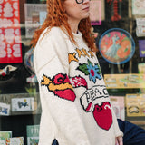 Peace Cotton Pullover