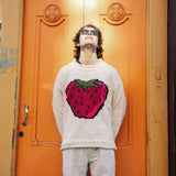 Strawberry Cotton Pullover