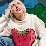 Strawberry Cotton Pullover