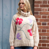 Posy Alpaca Natural Pullover