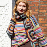 Stripe Boat Neck Pullover