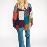 Portobello Vintage Patchwork Open Cardigan