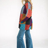 Portobello Vintage Patchwork Open Cardigan