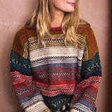 wool jumper sweater womens blanket style amano