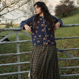 Star Cardigan in Denim.