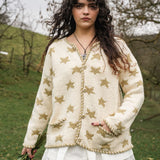 Star Cotton Cardigan