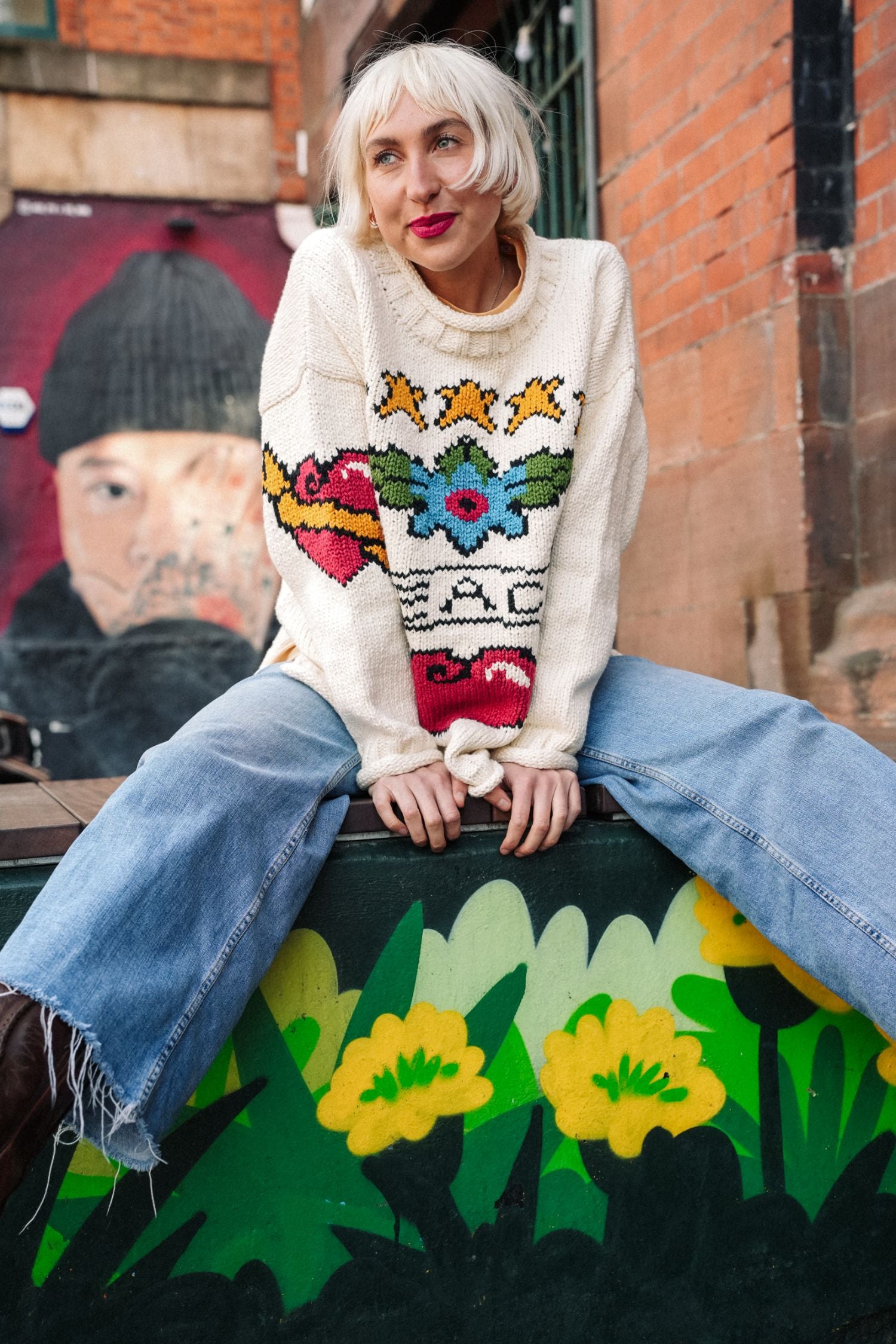 Peace Cotton Pullover