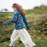 Aquarium Cotton Blue Cardigan