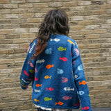 Aquarium Cotton Cardigan