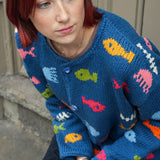 Aquarium Cotton Cardigan