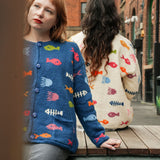 Aquarium Cotton Cardigan