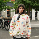 Aquarium Cotton Cardigan