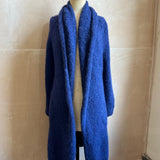 Abrazo Alpaca Coat in Night Blue