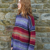 Traders Pullover Purple and Magenta