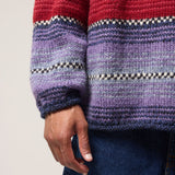 Traders Pullover Purple and Magenta