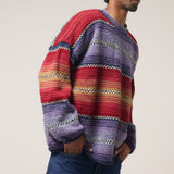Traders Pullover Purple and Magenta