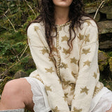 Star Cotton Cardigan