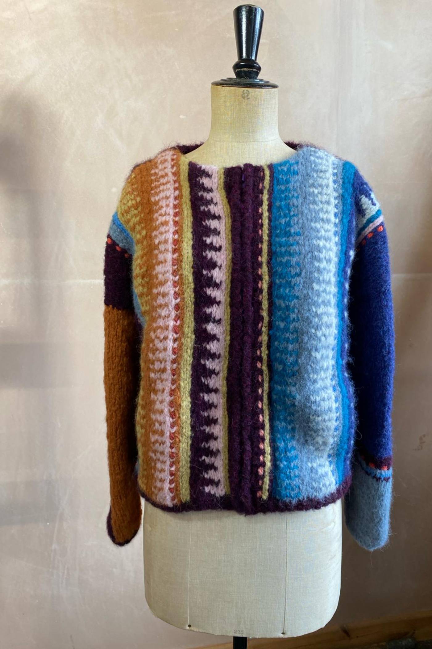 Zippy Alpaca Cardigan