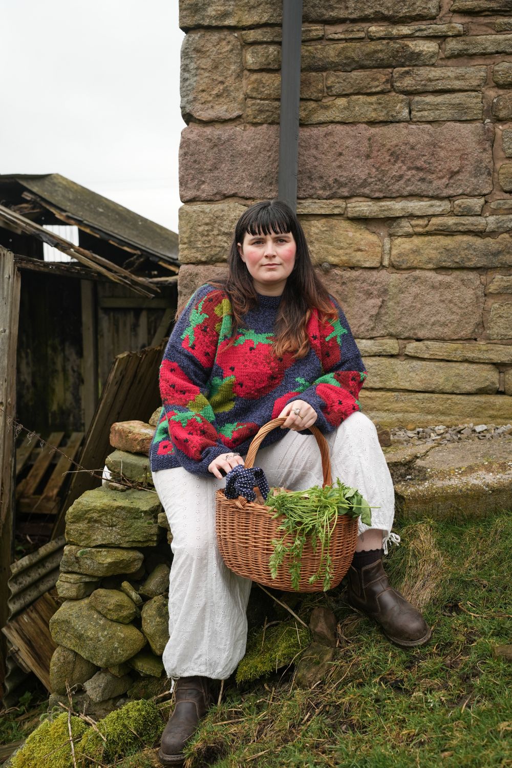 Strawberry Pullover – Amano Knitwear