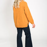 Foggy Alpaca Sweater in Golden Yellow