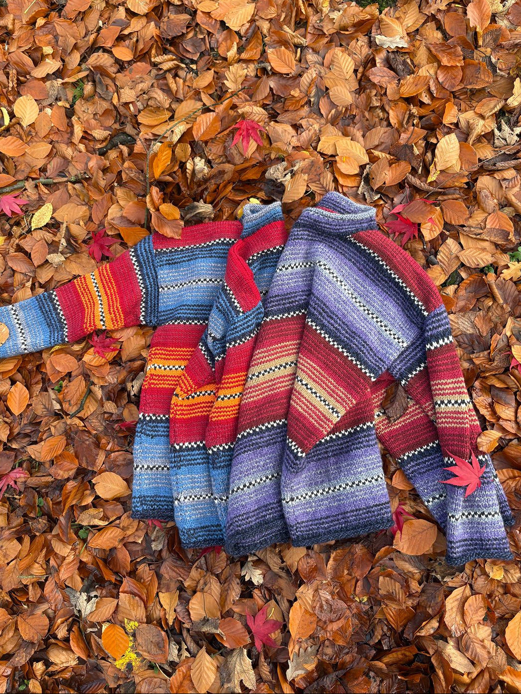 Traders Pullover Purple and Magenta