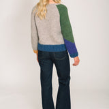 abstract design alpaca jumper sweater amano