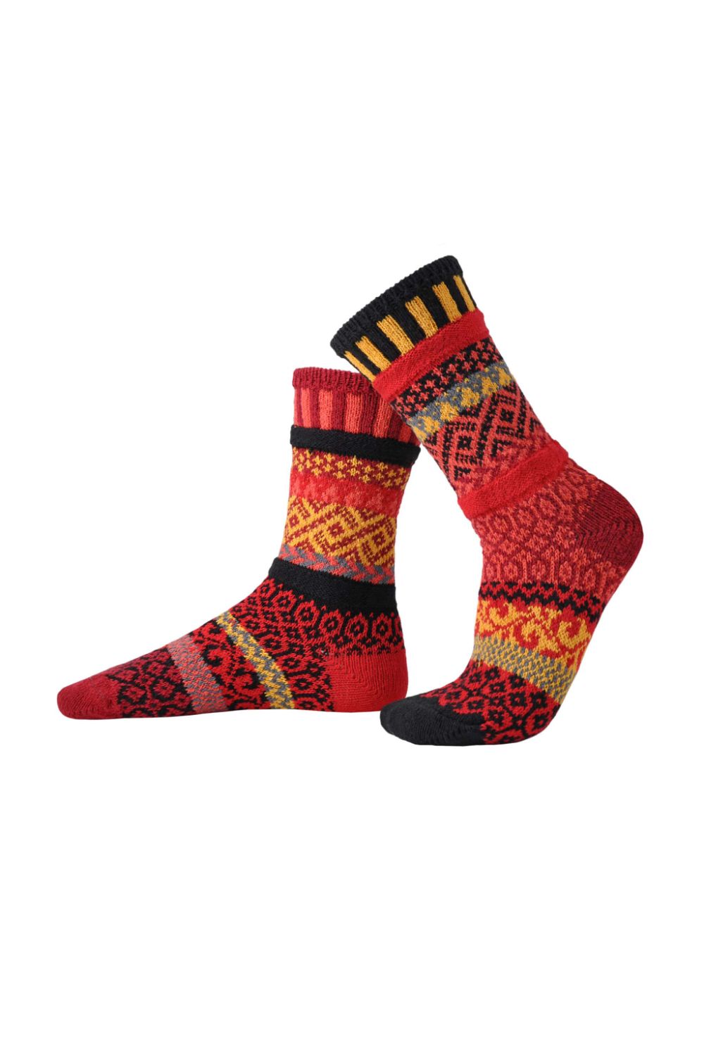 Amano Recycled Cotton Socks Fire