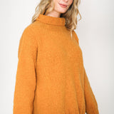 Foggy Alpaca Sweater in Golden Yellow