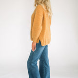 Foggy Alpaca Sweater in Butterscotch