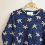 Star Pullover in Denim